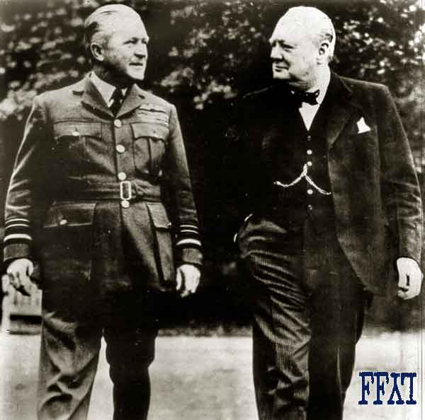 Billy Bishop & Winston Churchill