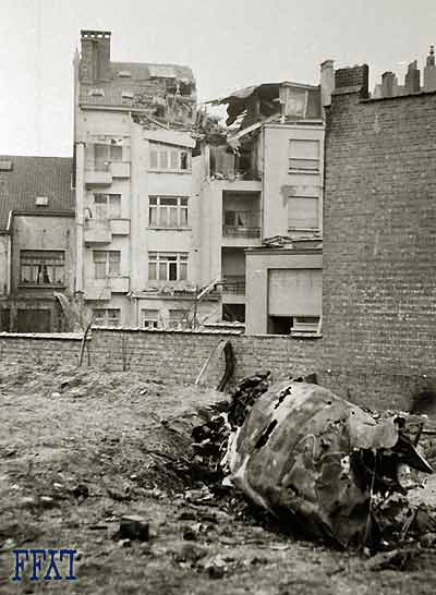 Fridolin Bachhuber's wrecked FW190